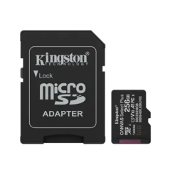Carte mémoire microSD 256 Go Kingston Canvas Select Plus - SDCS3/256GB — Kingston · Smarty Paris 18e